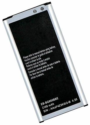 Аккумулятор li-pol 2100mah 3.85v для samsung g800h galaxy s5 mini без логотипа