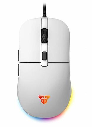 Игровая usb мышь fantech vx9s kanata белая 7200dpi 6 кнопок abs пластик эргономичная