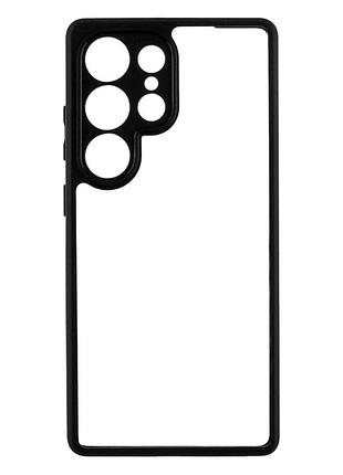 Чехол tpu+pc elite противоударный для samsung galaxy s25 ultra 5g защита камеры черный