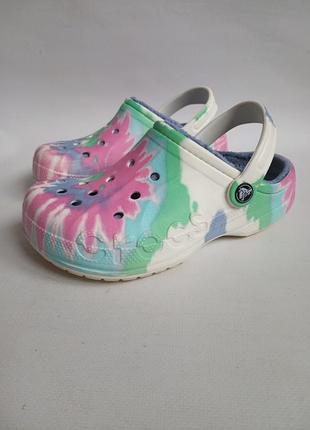 Утепленні тапки crocs