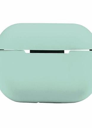 Футляр силиконовый с карабином для airpods pro 2 цвет 21.sea blue высота 80мм ширина 90мм глубина 30мм