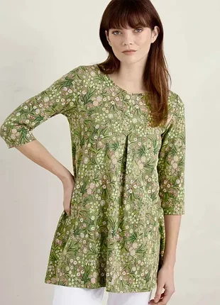 Туника,органичный котон,р54-56💐💐💐💐