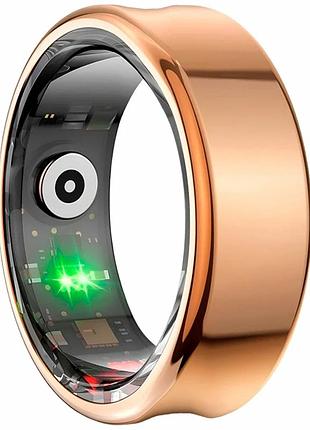 Смарт-кільце xo smart ring rs01 розмір 10 (19,8 mm) золотий титан із функціями контролю здоров'я й керування смартфоном
