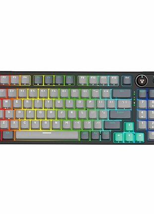 Игровая беспроводная клавиатура fantech atom pro96 mk914 mercury red switch 96 клавиш rgb черный abs пластик