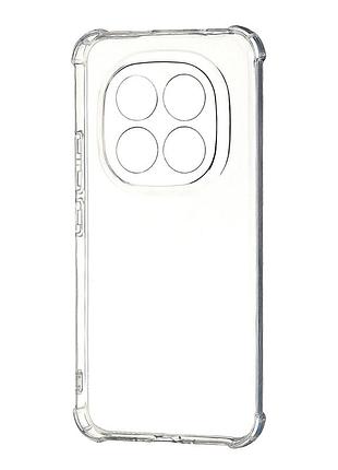Чохол протиударний силіконовий для xiaomi redmi note 15 pro plus прозорий із захистом камери