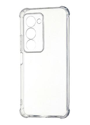 Чехол противоударный силиконовый для xiaomi redmi 15 5g прозрачный с защитой камеры