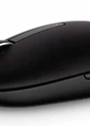 Беспроводная мышь 5 кнопок 1600dpi usb адаптер для пк и ноутбука dell wm326 черный пластиковый корпус