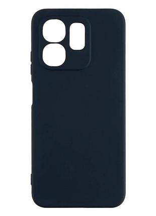 Чохол силіконовий full camera для motorola edge 40 pro захист камери tpu темно-синій