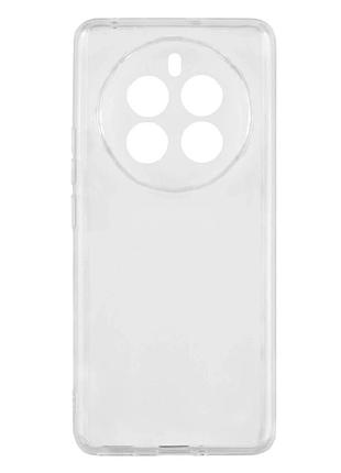 Прозрачный чехол tpu для realme 12 pro 12 pro+ защита камеры легкий и тонкий transparent