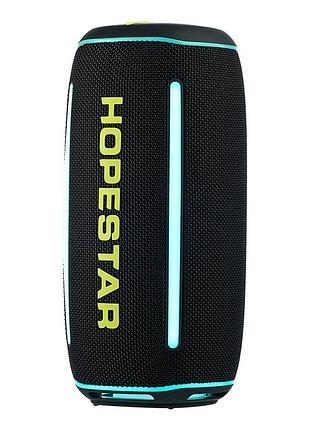 Портативная bluetooth колонка hopestar p64 черная с подключением по bluetooth и mini-jack