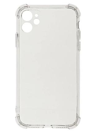 Чохол tpu virgin hard full camera для iphone 12 прозорий із захистом камери