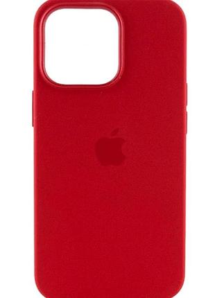 Чохол силіконовий silicone case full size для iphone 11 pro з мікрофіброю всередині коричневий