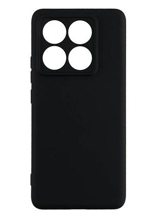 Чехол силиконовый full camera для xiaomi 14t pro защита камеры tpu черный