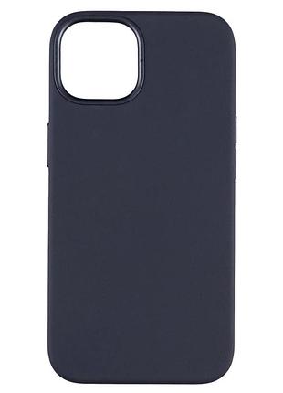 Чохол силіконовий baseus liquid silica gel case для iphone 14 із захисним склом чорний