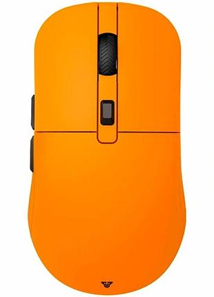 Беспроводная игровая мышь fantech wg9s kanata 12000dpi 2.4ghz желтая abs пластик эргономичная