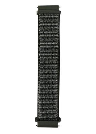Ремешок 22mm nylon для samsung amazfit huawei универсальный текстильный аксессуар для надежной фиксации часов на запястье