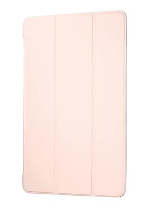 Чехол-книжка smart case силиконовый для ipad 7 8 9 10 2 дюйма 2019 2020 2021 защитный розовый песок