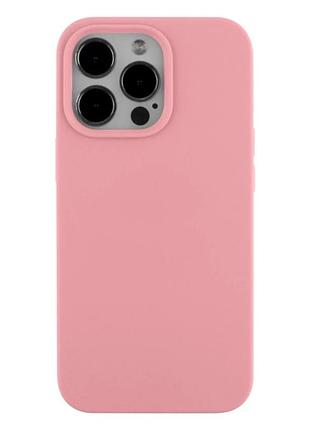 Чохол силіконовий full size для iphone 14 pro max захист камери легкий 06.light pink