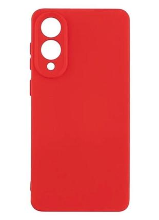 Чехол силиконовый full camera для samsung galaxy s25 edge 5g tpu с защитой камеры красный