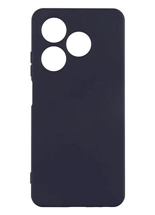 Чехол силиконовый full camera для infinix smart 8 plus защита камеры tpu темно-синий