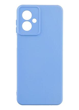 Чехол силиконовый full camera для motorola moto g55 с микрофиброй внутри защита камеры 05.lilac