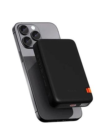 Повербанк mcdodo 10000mah 20w магнітний ультратонкий чорний mc-5101