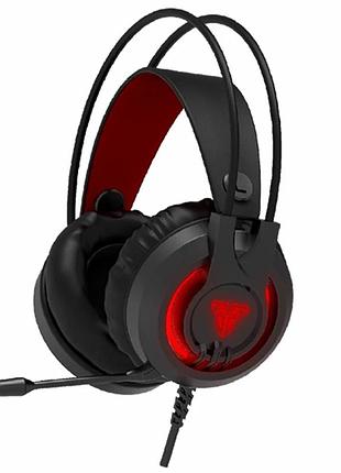 Игровые наушники fantech hg20 chief ii 50мм usb aux черный мягкие амбушюры шумоподавление