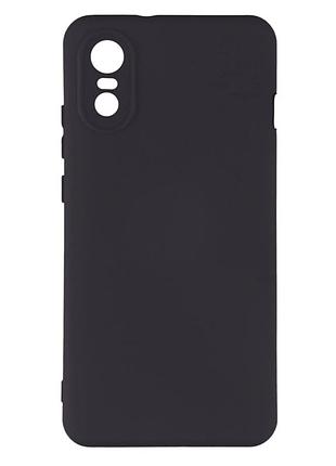 Чехол силиконовый full camera для zte blade a31 с микрофиброй внутри защитный темно-синий