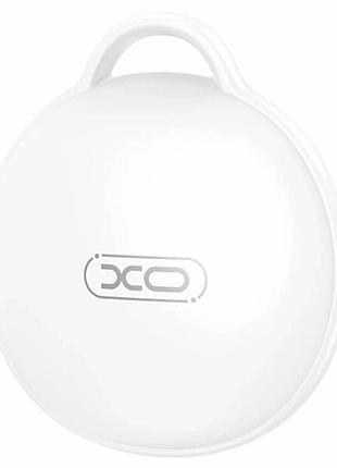 Умный брелок bluetooth anti-lost 210mah 40x38x5мм abs пластик белый xo lp03