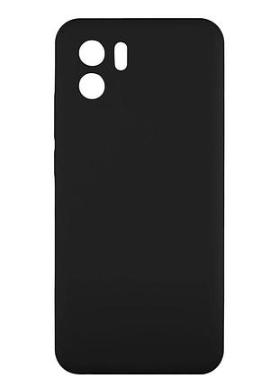 Чохол full case універсальний для xiaomi redmi a1 a2 захисний із мікрофіброю чорний