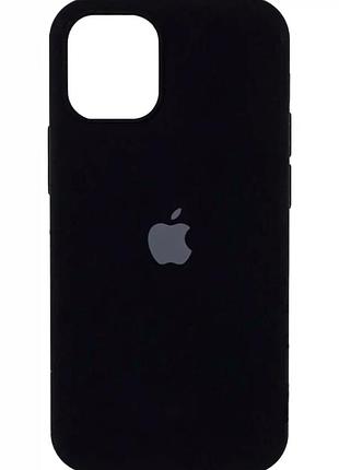 Чехол силиконовый silicone case full size для iphone 11 с микрофиброй внутри цвет 82.elderberry