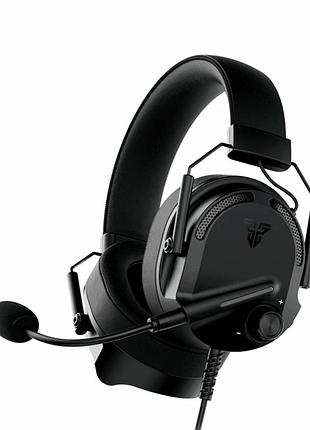 Игровые наушники fantech mh91 alto 50мм 3.5мм черные с микрофоном и мягкими амбушюрами