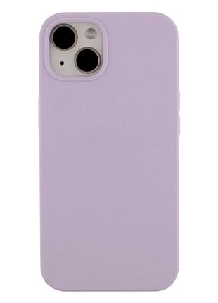 Чехол силиконовый full size для iphone 13 защита камеры противоударный цвет 39.elegant purple