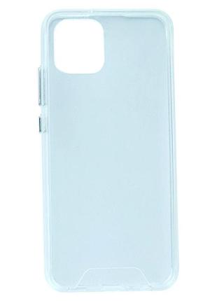 Прозрачный чехол tpu для samsung galaxy a03 4g защита камеры легкий тонкий прозрачный