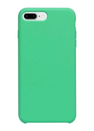 Чехол силиконовый soft case для iphone 7 plus 8 plus классический защитный цвет 47.spearmint