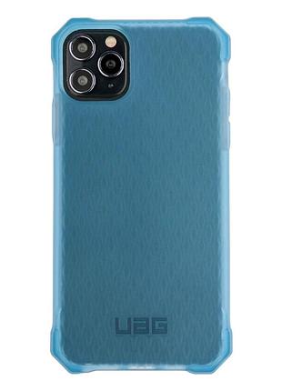 Чехол противоударный uag armor для iphone 11 pro max с максимальной защитой с усиленными углами синий