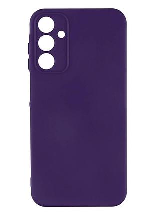 Чехол силиконовый full case для samsung galaxy a15 a155 a15 5g a156 с защитой камеры фиолетовый