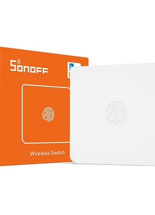 Беспроводной коммутатор-кнопка sonoff snzb-01 white