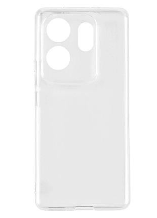 Прозорий чохол tpu для infinix zero 30 4g із захистом камери легкий і тонкий