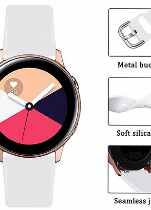 Ремешок универсальный 22мм силикон турquoise для samsung amazfit huawei
