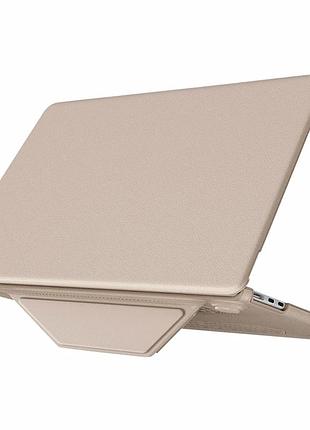 Накладка pc pu amo-pu для macbook pro 13 дюймів 2018 2020 2022 gold
