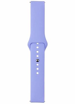 Ремешок универсальный 20mm силикон для samsung amazfit huawei цвет elegant purple
