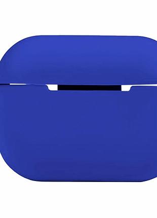Футляр силіконовий із карабіном для airpods pro 2 кольори 44.shiny blue