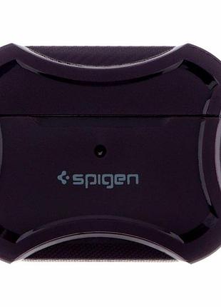 Футляр tpu spigen durapro flex с карабином для airpods pro фиолетовый