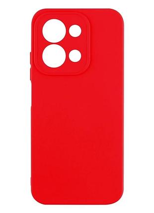 Чехол силиконовый full camera для xiaomi redmi 15c poco c85 с микрофиброй внутри защитный 14.red