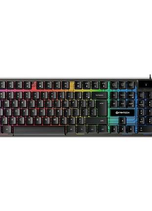 Игровая клавиатура fantech shikari s k515s мембранная с rgb подсветкой для пк и игр с комфортным откликом