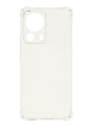 Прозрачный чехол tpu virgin hard для xiaomi 13 lite защита камеры легкий тонкий
