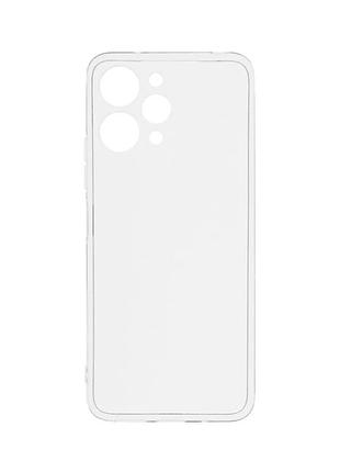 Прозрачный чехол tpu для motorola moto g14 защитный с максимальной защитой углов transparent