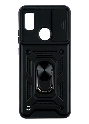 Чохол протиударний armor guard shield для zte blade a51 із захистом камери чорний