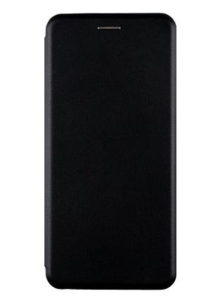 Чохол-книжка tpu pu для xiaomi redmi note 14 pro 5g poco x7 5g чорний із захистом екрана